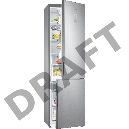 Холодильник Samsung RB37A5491SA 367 л, внешнее покрытие-металл, размораживание - No Frost, дисплей, 59.5 см х 201 см х 67.5