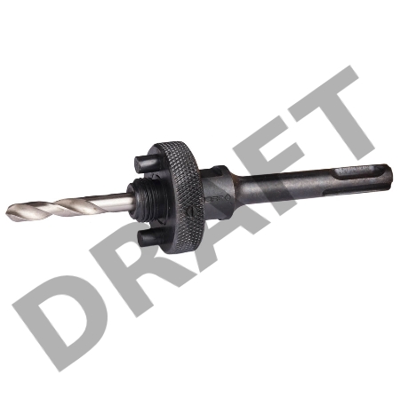 Переходник ЗУБР 29536_z01  державка ЭКСПЕРТ для коронок пружинный фиксатор SDS+ d32-152мм