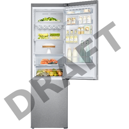Холодильник Samsung RB37A5491SA 367 л, внешнее покрытие-металл, размораживание - No Frost, дисплей, 59.5 см х 201 см х 67.5