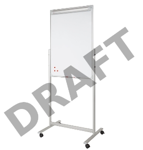 Флипчарт 2X3 TF14 70x100см на роликах двухсторонний