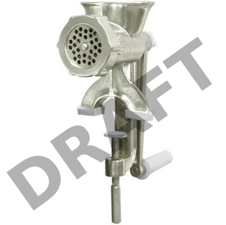 Мясорубка механическая МА-С 77.430.00 Казань, ал. г.Буинск (в пакете, уп. 12 шт)