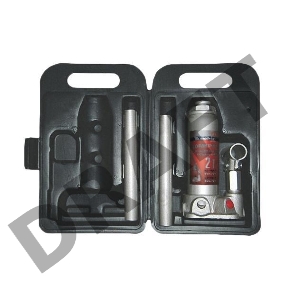 Домкрат гидравлический бутылочный, 2 т, h подъема 181–345 мм, в пласт. кейсе// MATRIX MASTER 50750