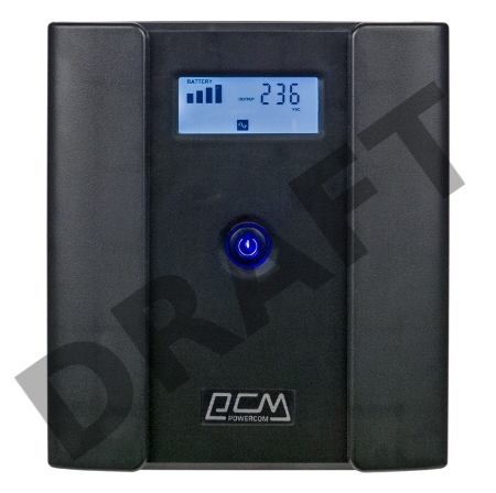 Источник бесперебойного питания Powercom Raptor RPT-2000AP LCD EURO