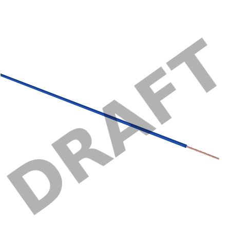 Провод ПГВА REXANT 1х1.00 мм², синий, бухта 100 м