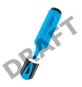 Текстовыделитель Maped  Fluo Pep''s Classic пишущий узел 1-5мм устойчивые к солнцу чернила желтый