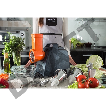 Мясорубка АКСИОН М61.02 Темно-синий, 2000 Вт, 3 кг/мин, Реверс