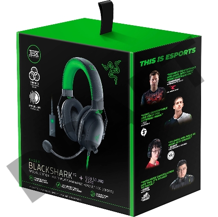 Гарнитура Razer Blackshark V2 + USB Mic Enhancer - SE/ Razer Razer Blackshark V2 + USB Mic Enhancer - SE headset