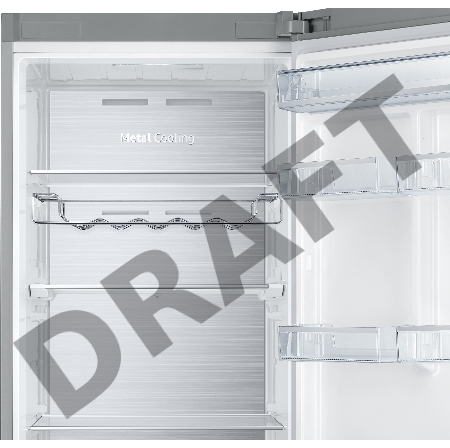 Холодильник Samsung RB37A5491SA 367 л, внешнее покрытие-металл, размораживание - No Frost, дисплей, 59.5 см х 201 см х 67.5