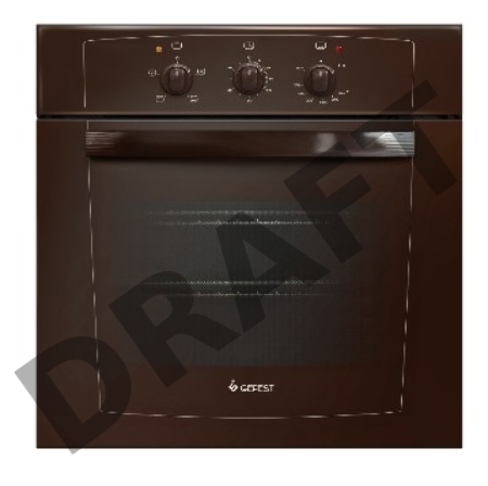 Газовый духовой шкаф Gefest 601-01 К, встраиваемый