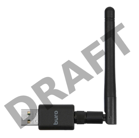 Адаптер USB Buro BU-BT40С Bluetooth 4.0+EDR class 1 100м черный