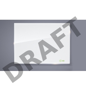 Демонстрационная доска Cactus CS-GBD-90x120-UWT стекло стеклянная 90x120см ультра белый