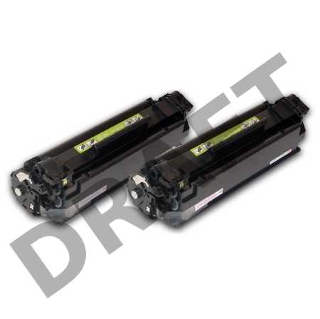 Тонер Картридж Cactus CS-CB436AD черный для HP for LaserJet P1505/M1120mfp/M1522mfp (2*2000стр.)