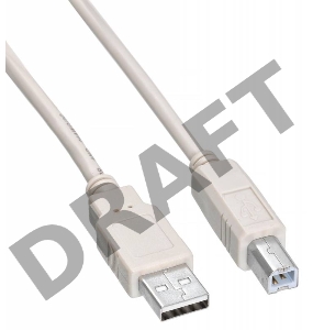 Кабель Buro Кабель USB2.0  USB2.0-AM/BM-1.8M-MG A(m)/B(m) (1.8м) феррит.кольца(USB2.0-AM/BM-1.8M-MG)