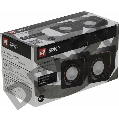 Колонки DEFENDER SPK 33 (2.0 ,5 Вт, питание от USB) 65633