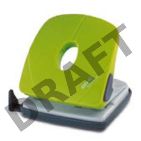 Дырокол Kw-Trio Vortex Medium 96P0 макс.:25лист. металл/пластик с линейкой разные варианты цветов