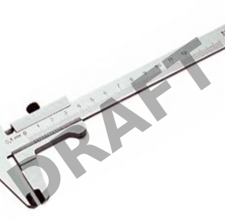 Штангенциркуль MATRIX 316325  200 мм цена деления  0.02 мм металлический с глубиномером