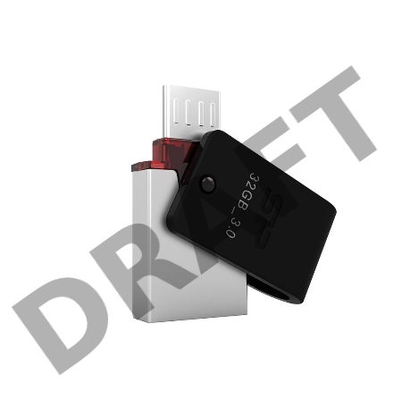 Флеш Диск Silicon Power 16Gb X31 SP016GBUF3X31V1K USB3.0 серебристый