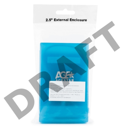 Контейнер для HDD AgeStar Внешний корпус 2.5