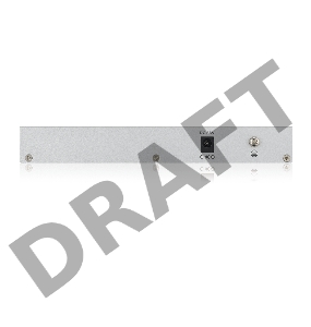 Коммутатор Zyxel GS1200-5HPv2-EU0101F 5G 4PoE+ 60W управляемый