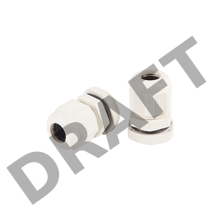 Кабельный ввод PG-9 (4-8мм) серый, комплект (3 шт/уп) REXANT