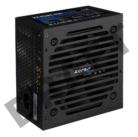 Блок питания Aerocool ATX 450W VX-450 PLUS (24+4+4pin) 120mm fan 2xSATA RTL