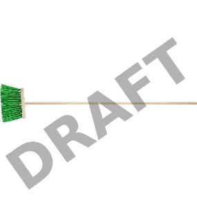 Щётка GRINDA 39270  метла ''euro'' с рукояткой жесткая пластиковая щетина