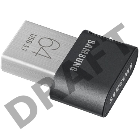 Флеш накопитель 64GB SAMSUNG FIT Plus, USB 3.1, 300 MB/s