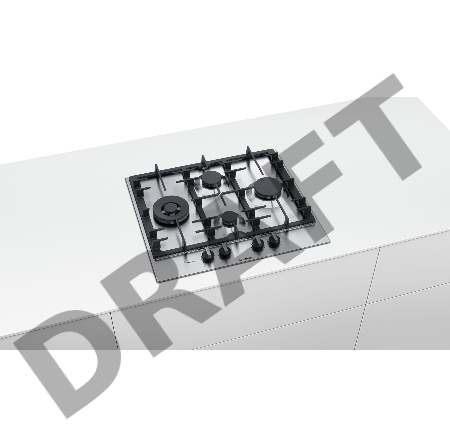 Встраиваемая газовая панель Bosch PCI6A5B90R