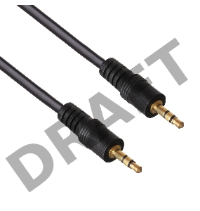 Кабель аудио (3.5mm Jack M - 3.5mm Jack M) 3.0м Exegate позолоченные разъемы