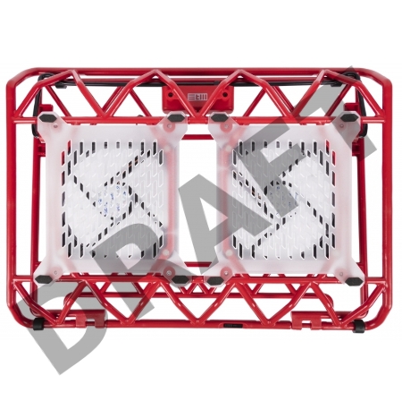 Подставка для ноутбука STM IP33 Red STM Laptop Cooling IP33 Red (17,3