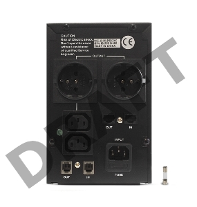 Источник бесперебойного питания CROWN ИБП CMU-SP800 COMBO {800VA металл,1x12V/9AH, розетки 2*IEC + 2*EURO} CM000001494