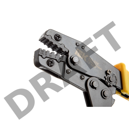 Клещи обжимные IEK КО-05Е  0,5-6мм для Е-типа