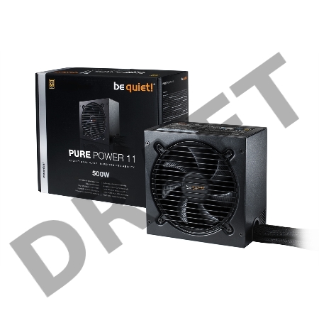 Блок питания be quiet! PURE POWER 11 500W / ATX 2.4, Active PFC, 80PLUS GOLD, 120mm fan / BN293 / RTL
