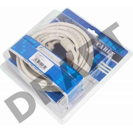 Кабель SVGA Ningbo CAB016S-10m VGA HD15 (m)/VGA HD15 (m) 10м феррит.кольца (CAB016S-10M-BR)