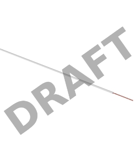 Провод ПГВА REXANT 1х0.50 мм², белый, бухта 100 м