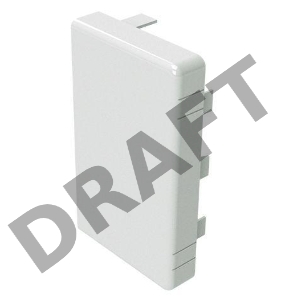 Заглушка для кабель-канала LAN 80х60 ДКС 00872