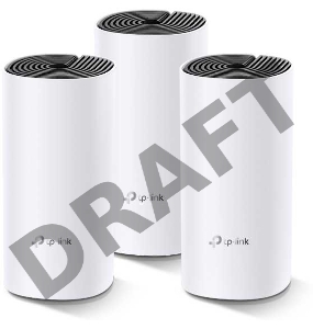 Бесшовный Mesh роутер TP-Link Deco M4 (DECO M4(3-PACK)) AC1200 10/100/1000BASE-TX (упак.:3шт)