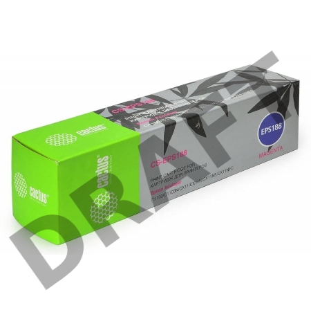 Картридж Cactus CS-EPS188 для Epson AcuLaser C1100/C1100N magenta, 4000стр.