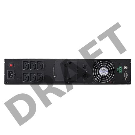 Источник бесперебойного питания Online CyberPower OLS1000ERT2U 1000VA/900W USB/RS-232/EPO/SNMPslot/RJ11/45/ВБМ (6 IEC С13)
