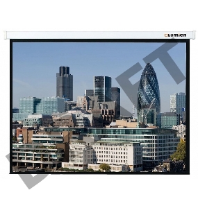 Экран Lumien 171x128см Master Control LMC-100107 4:3 настенно-потолочный рулонный белый (моторизованный привод)