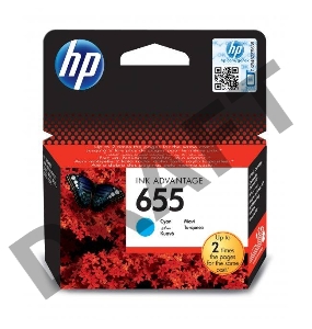 Картридж струйный HP 655 CZ110AE голубой для HP DJ IA 3525/4615/4625/5525/6525 (600стр.)