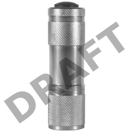 Фонарь UF9LED (3XR03 металлик 9 LED; алюм. короб) Ultraflash 7903