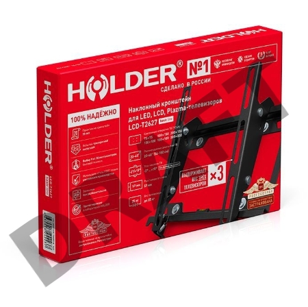 Кронштейн HOLDER LCD-T2627-B черный 