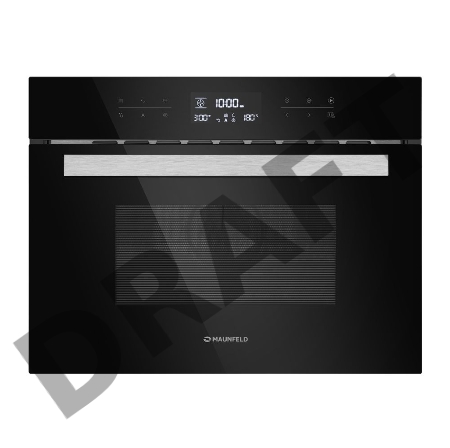 Шкаф духовой электрический с функцией СВЧ MAUNFELD MCMO.44.9GB, встраиваемый