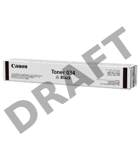 Тонер-картридж Canon 034 9454B001 черный туба для копира iR C1225iF 12 000 стр.