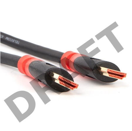 Кабель HDMI-19M --- HDMI-19M ver 2.0 4K*60Hz, 3m 2F TELECOM PRO <TCG220F-3M>