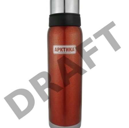 Арктика, 106-900 красный, Термос, узкое горло 0,9л Узкое горло 0,9л, американский дизайн