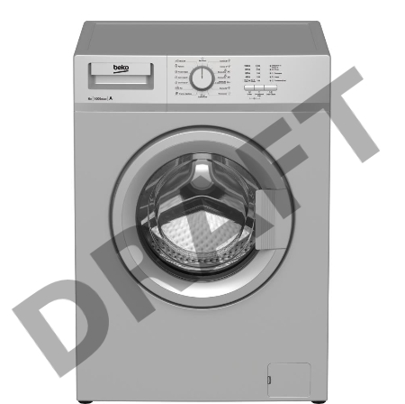 Стиральная машина Beko WRE 65P1 BSS
