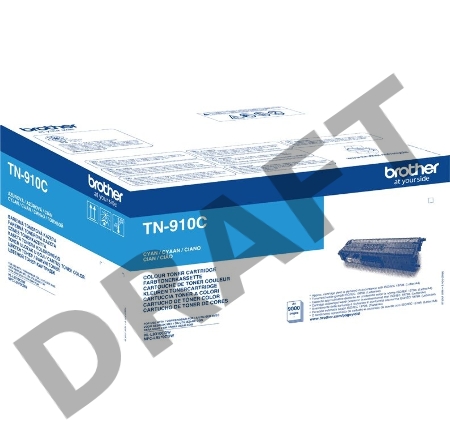 Тонер-картридж TN-910C для Brother HLL9310CDW/MFCL9570CDW голубой (9000стр)