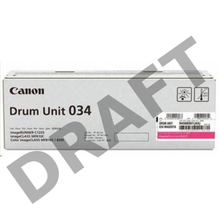 Фотобарабан Canon C-EXV034M magenta пурпурный, 34000 стр, для iR C1225/iF